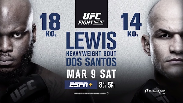 Watch UFC Fight Night 146: Lewis vs. Dos Santos