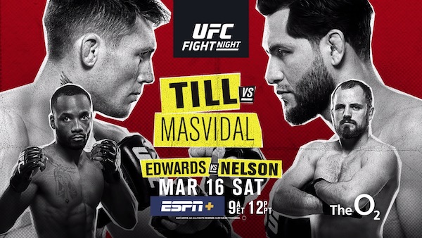 Watch UFC Fight Night 147: Till vs. Masvidal