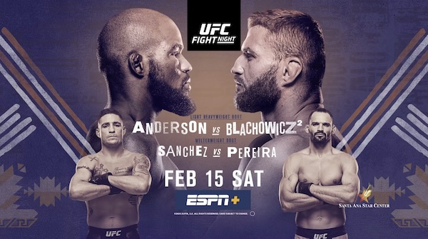 Watch UFC Fight Night 167: Anderson vs Blachowicz 2 2/15/20