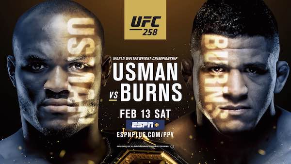 Watch UFC 258: Usman vs. Burns 2/13/21 Live Online